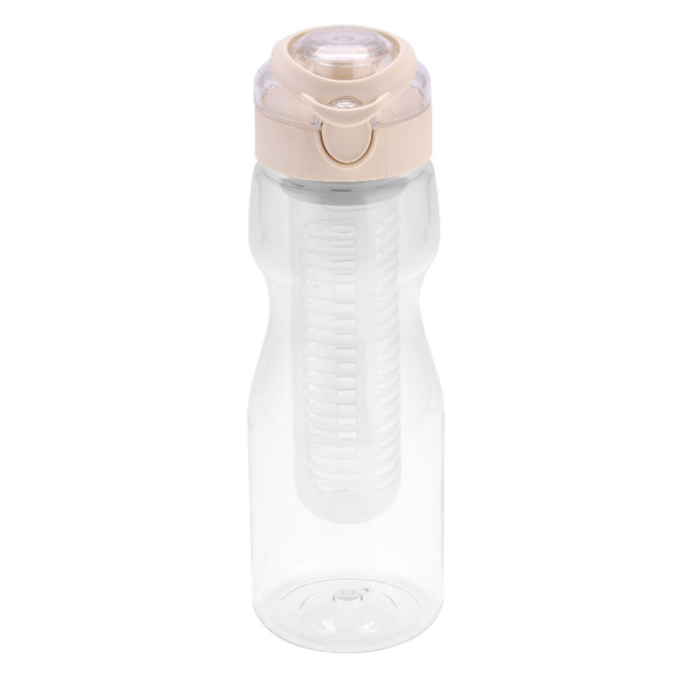 Butelka sportowa TRITAN 730ml z wkładem kremowy RAVI